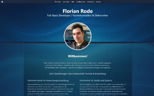 Mein Portfolio (diese Website)