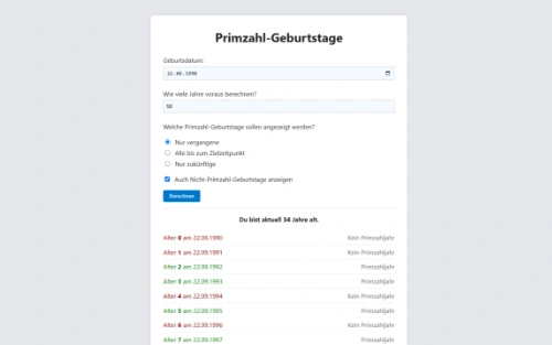 Primzahl-Geburtstage